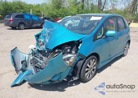 2012 Honda Fit Sport from USA, damaged, VIN JHMGE8H57CC031200